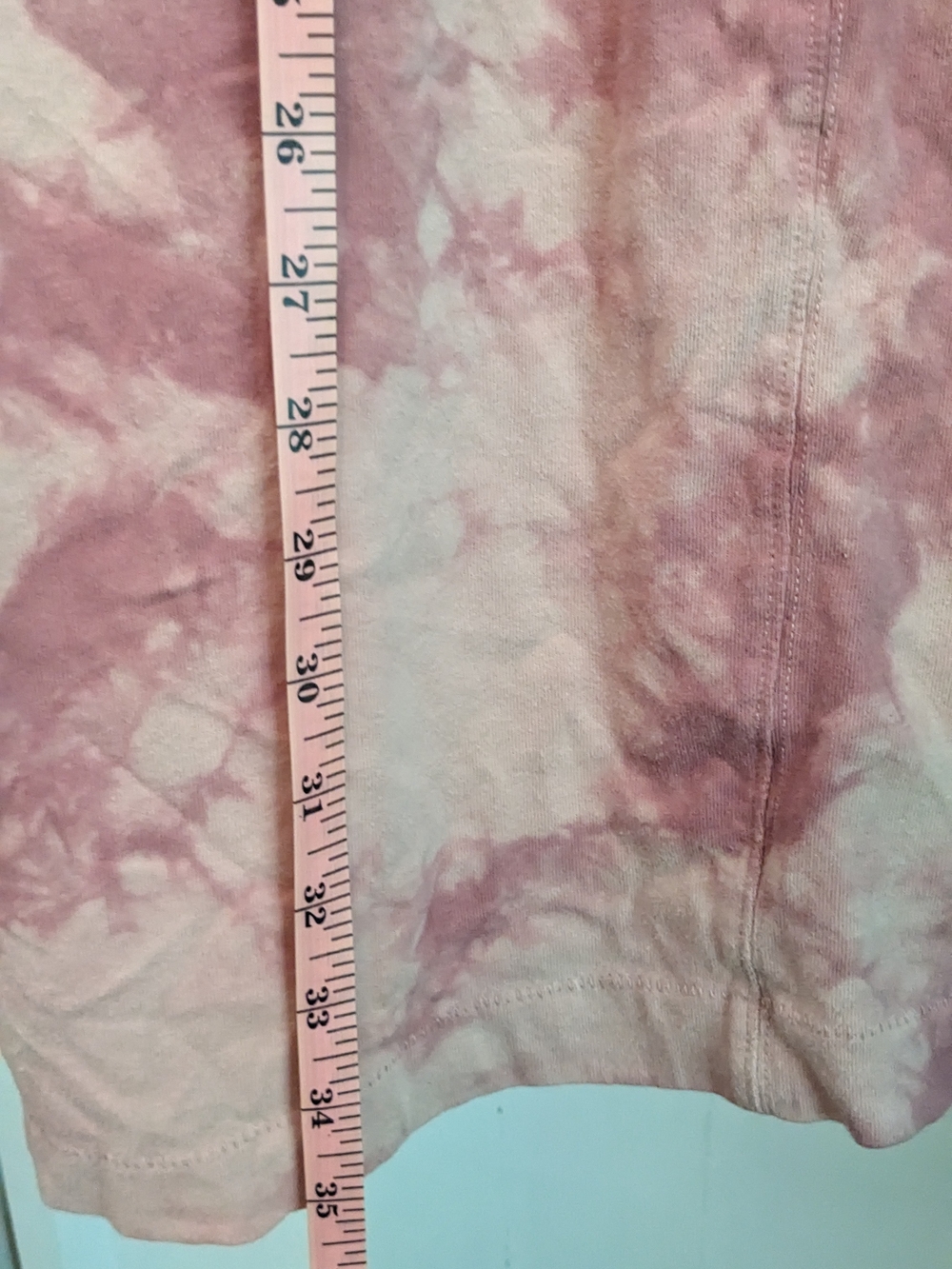 Old Navy Pink Tie-Dye T-Shirt Dress - Picture 6 of 7